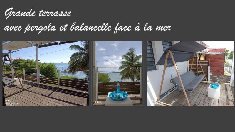 T2 Les pieds dans l'eau face à la mer des caraïbes Sainte Luce - Trois Rivières Sainte-Luce Exterior foto